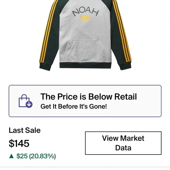 Noah x Adidas Hoodie - Picture 6 of 6